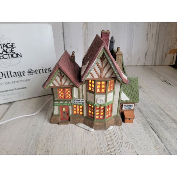 Dept 56 58009 Hembleton Pewter heritage village accessory xmas - Picture 1 of 9